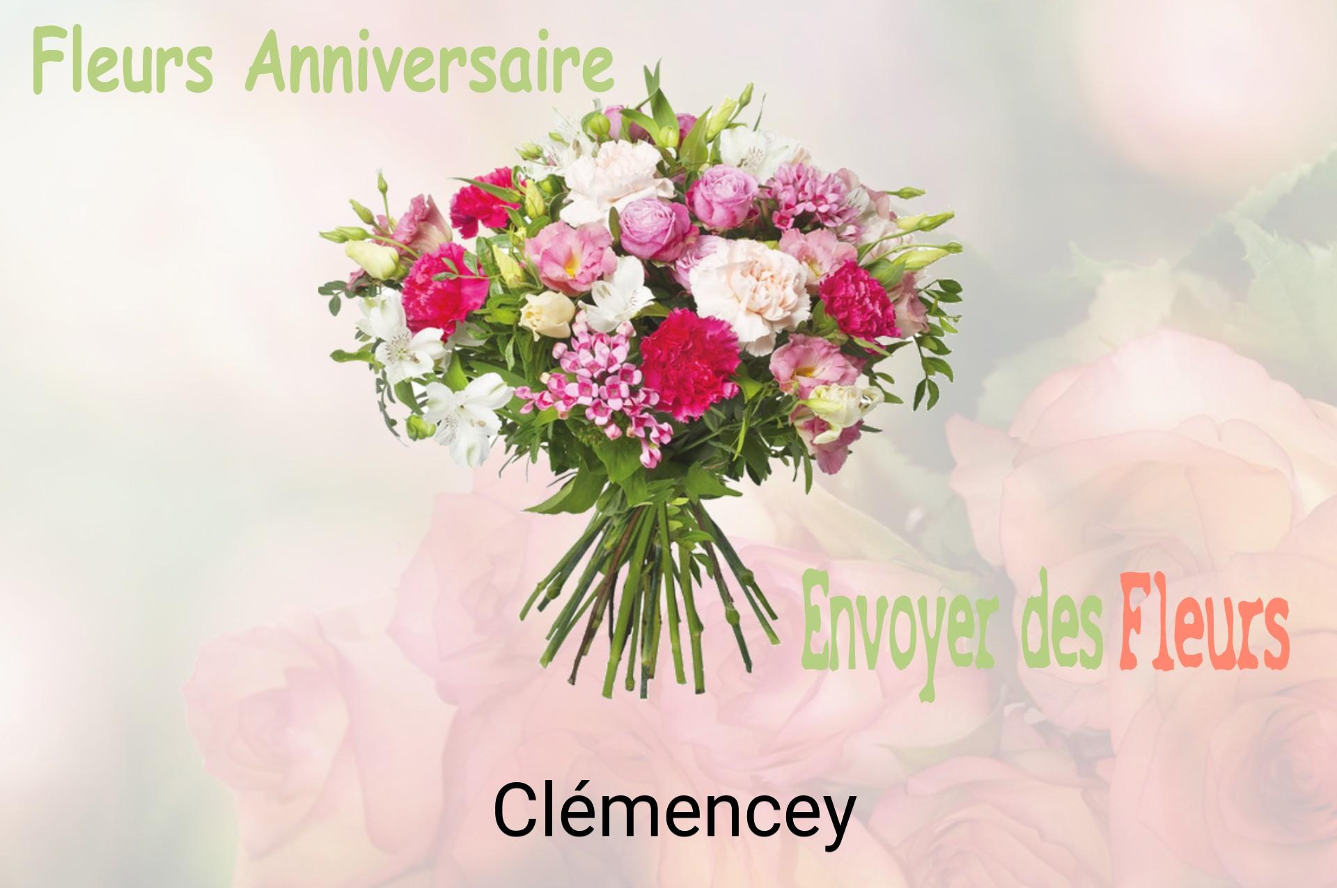 Bouquet de fleurs d’anniversaire livré à Clémencey